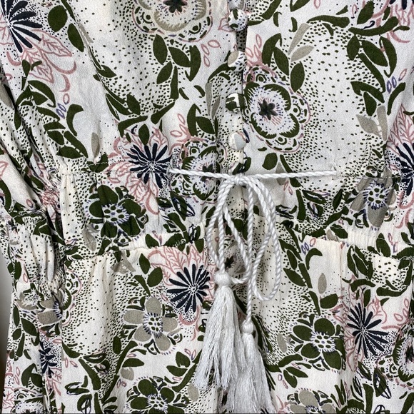 Free People Stealing Fire Boho Floral Mini Dress - Picture 4 of 6